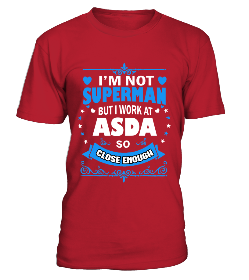 asda red t shirt