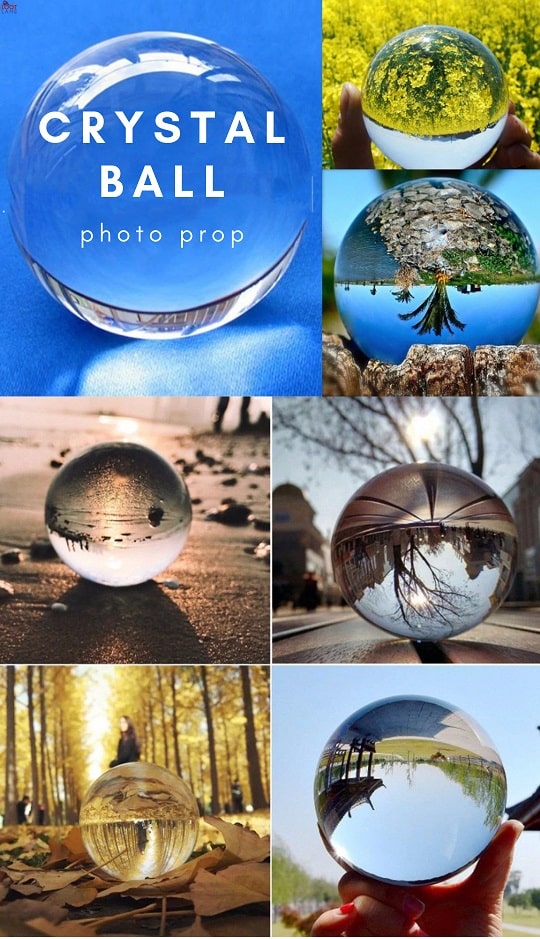Crystal Ball Sphere Photography Prop