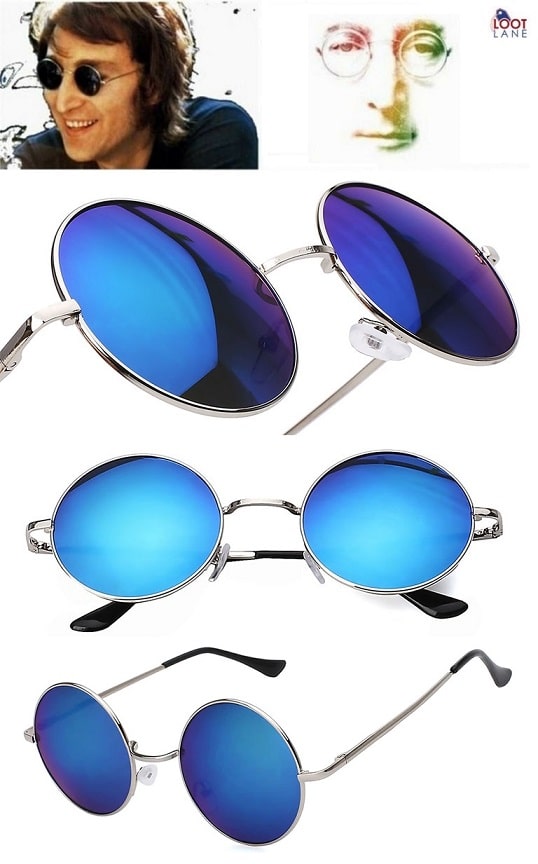 John Lennon circles round sunglasses
