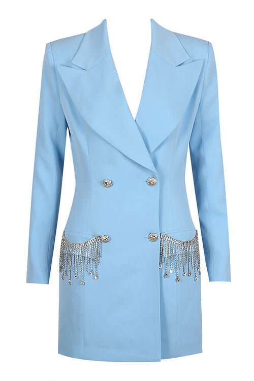 Crystal French Blazers Dress