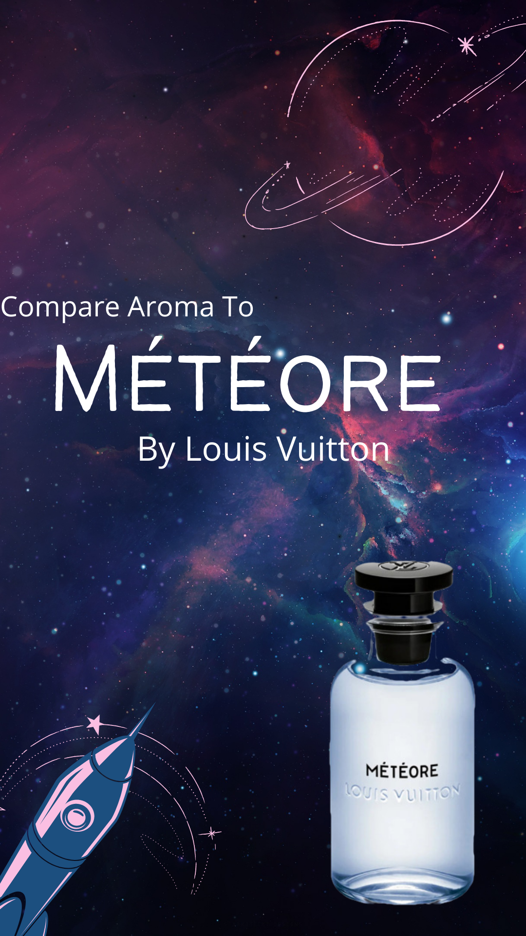 Meteore by Louis Vuitton Eau de Parfum Vial 0.06oz/2ml Spray New with Box