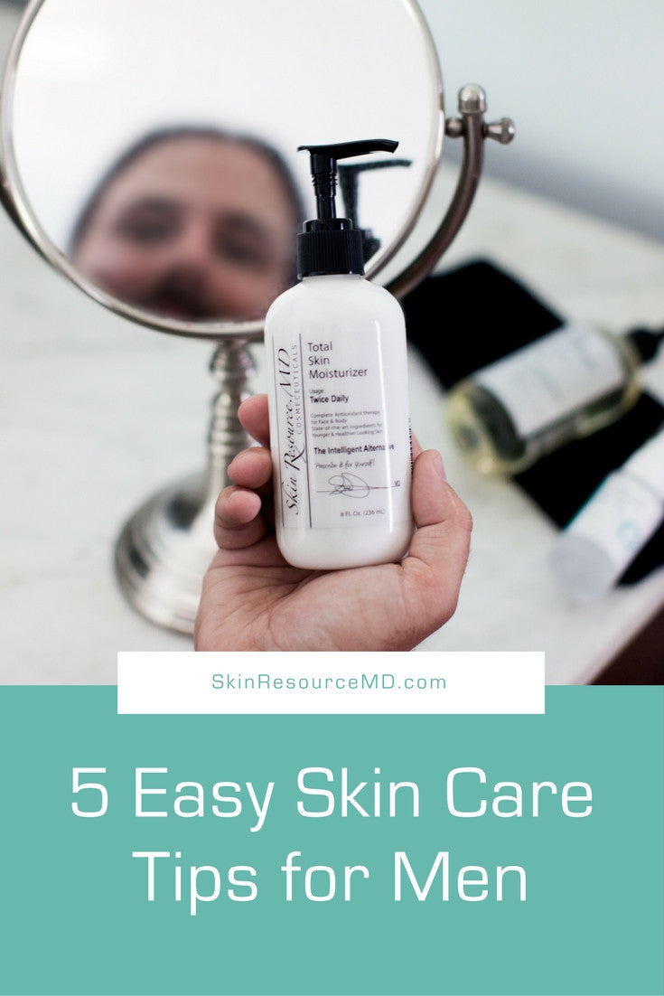 A daily skin care regimen is just as important for men as exercising and eating right. Get younger, healthier skin with these simple skin care tips.