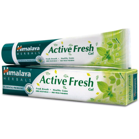 2 x Himalaya Active Fresh Gel Toothpaste 175 gms each - alldesineeds