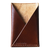 Whiskey Brown | ES Corner Leather Card Holder