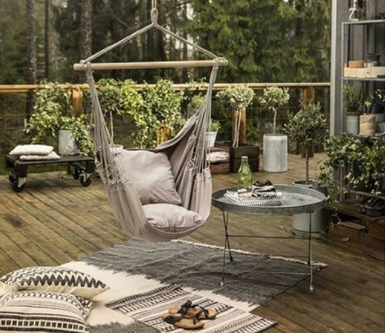spots to sip and savour - best tea swing chairs