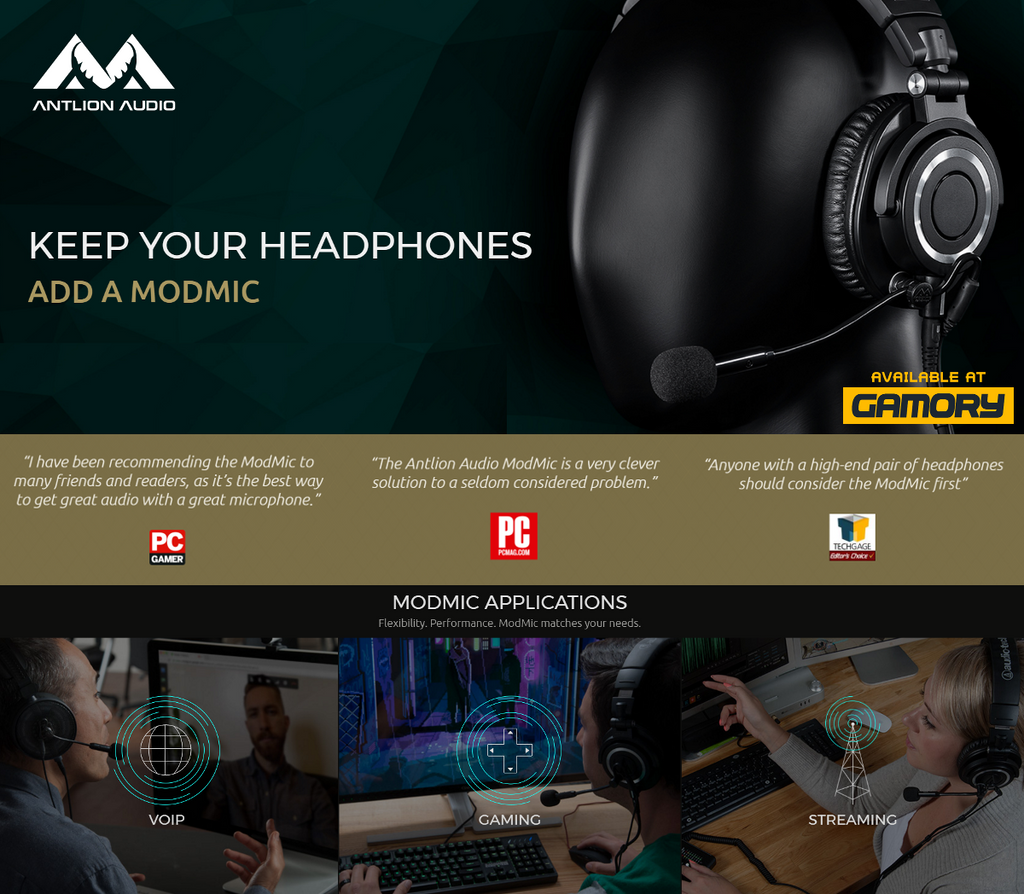 Antlion Audio ModMic Available at Gamory Australia