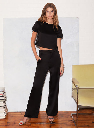 Eco Luxe Wide Leg Pant