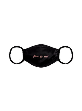 Logo Silk Face Mask