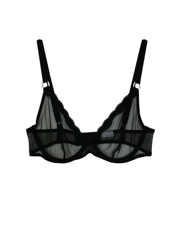 Fuller Cup Sheer Tulle Demi Bra