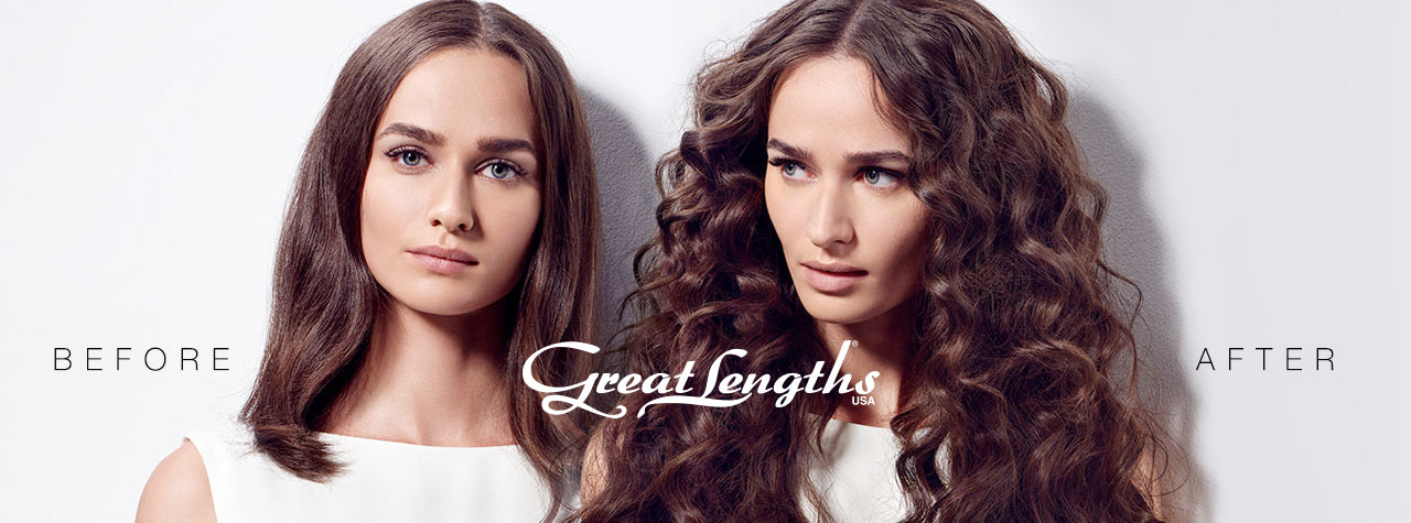 Great Lengths Before and After Hair Extensions