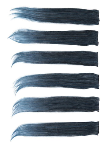 Blue Hair Extensions