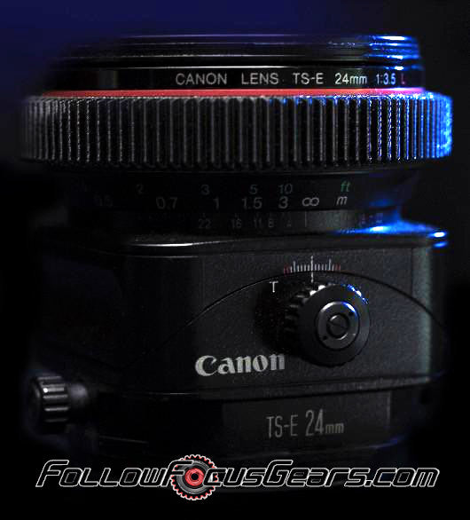 Seamless™ Follow Focus Gear for Canon EF 24mm f3.5 L TS-E Tilt Shift Lens