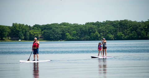 Paddle North - George Lake