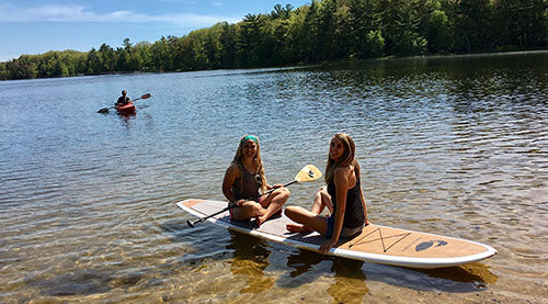 Hamlin Lake Paddle Boarding