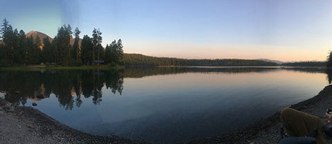 Sunset Holland Lake
