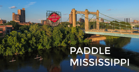 Paddle Boarding the Mississippi River