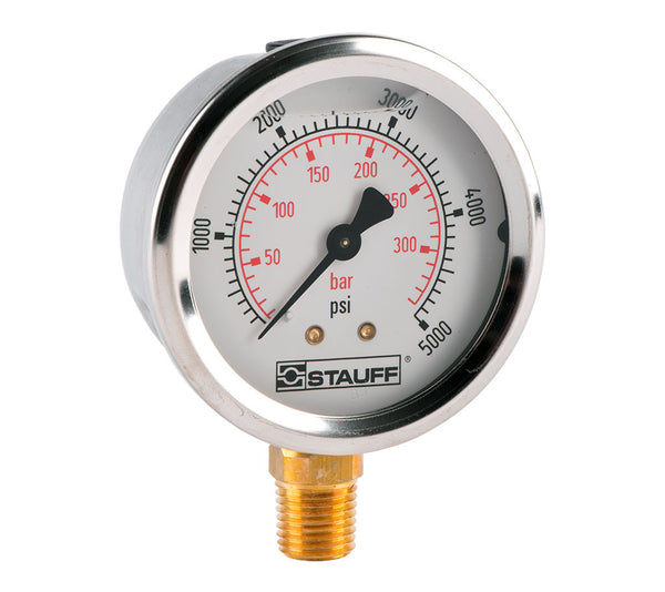 Stauff 0-500PSI Pressure Gauge