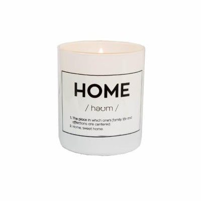 Bougie home definition maison foyer sweet home