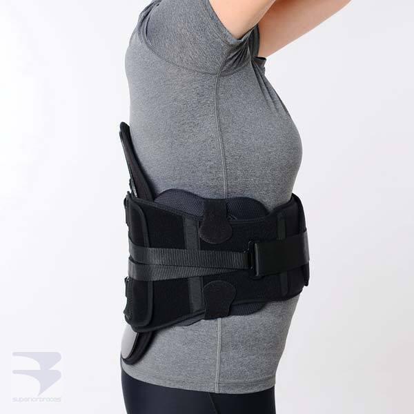 LSO Back Brace with Maximum Decompression Plate&Adjustable Arch