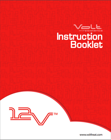 12 volt instruction book for heated clothing