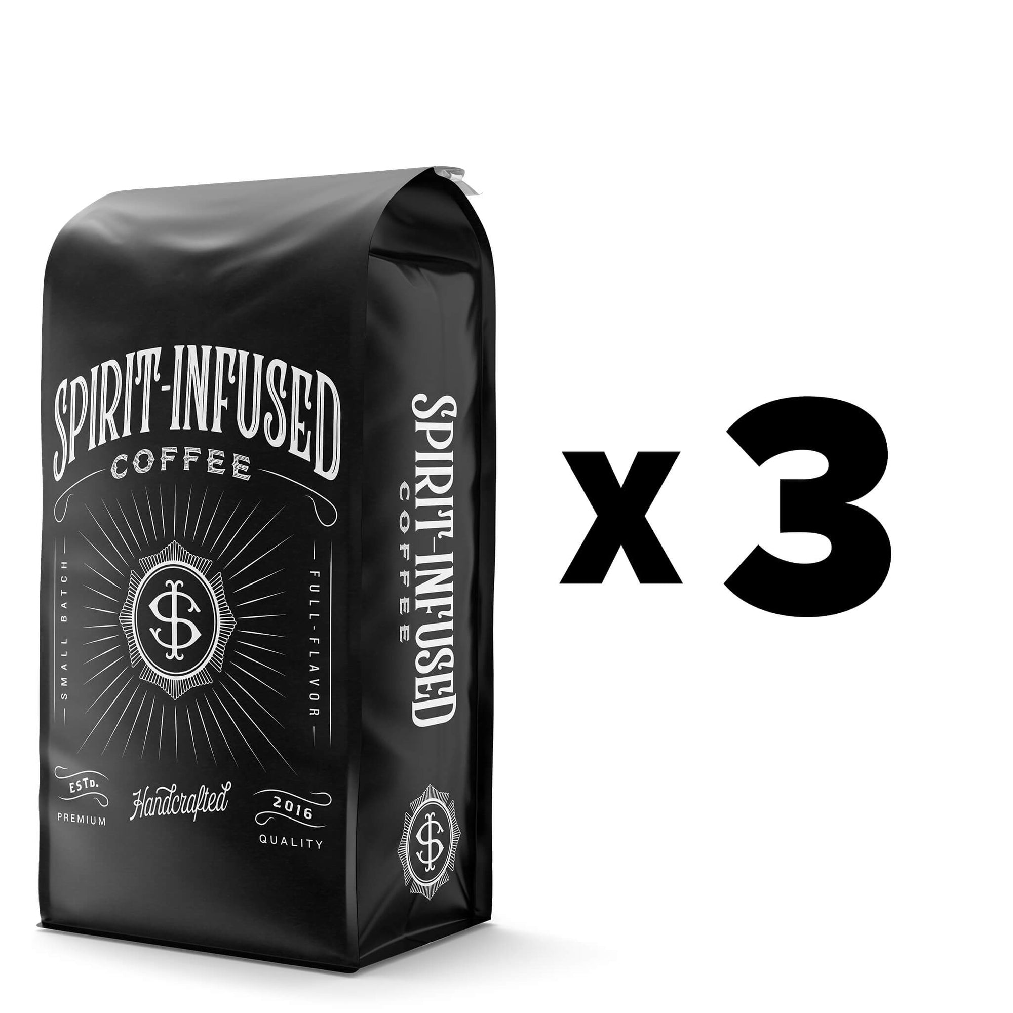 SPIRIT INFUSED COFFEE CLUB GROUND - 3 MONTH PREPAID SUBSCRIPTION