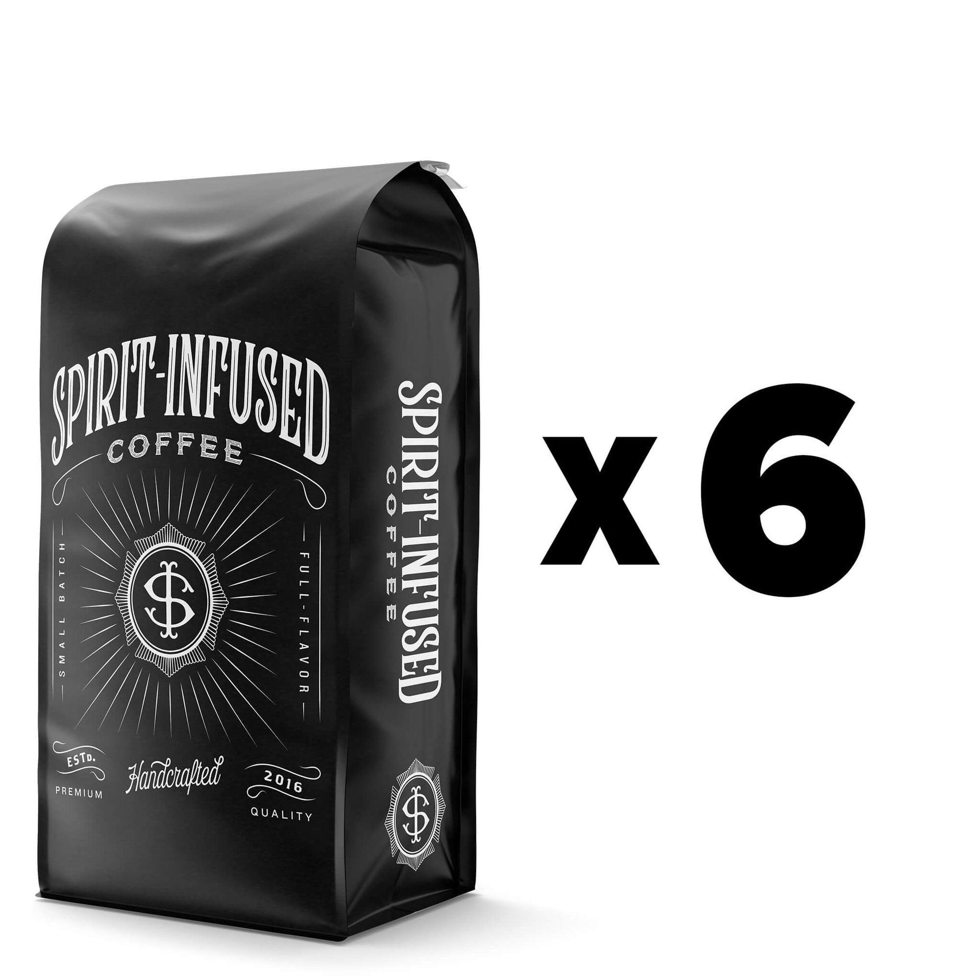 SPIRIT INFUSED COFFEE CLUB GROUND - 6 MONTH PREPAID SUBSCRIPTION