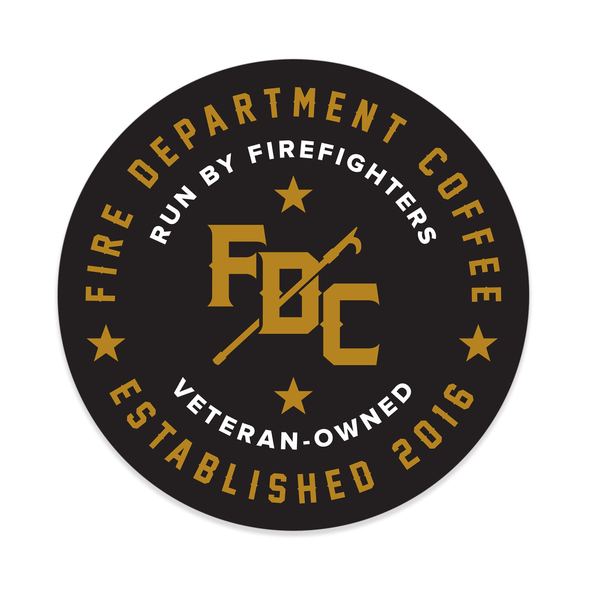 FDC GOLD SEAL STICKER