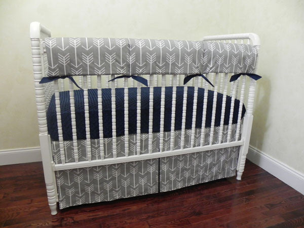 arrow crib skirt