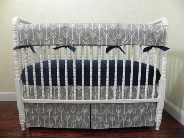 baby boy arrow crib bedding