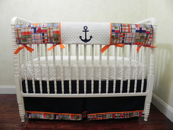 baby boy anchor crib bedding