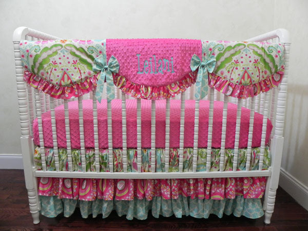 kumari garden crib bedding