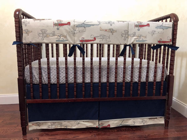 airplane baby bedding