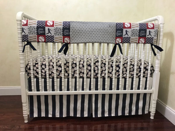 baseball crib set