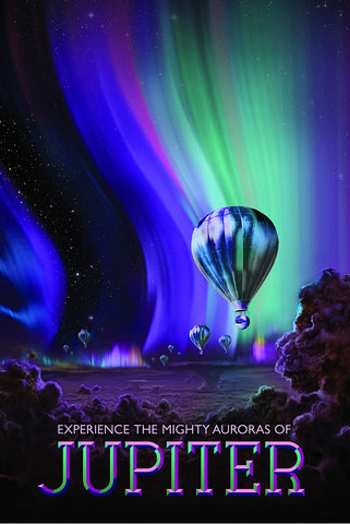 Jupiter – NASA JPL Space Travel Poster