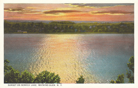 Sunset on Seneca Lake, Watkins Glen, NY