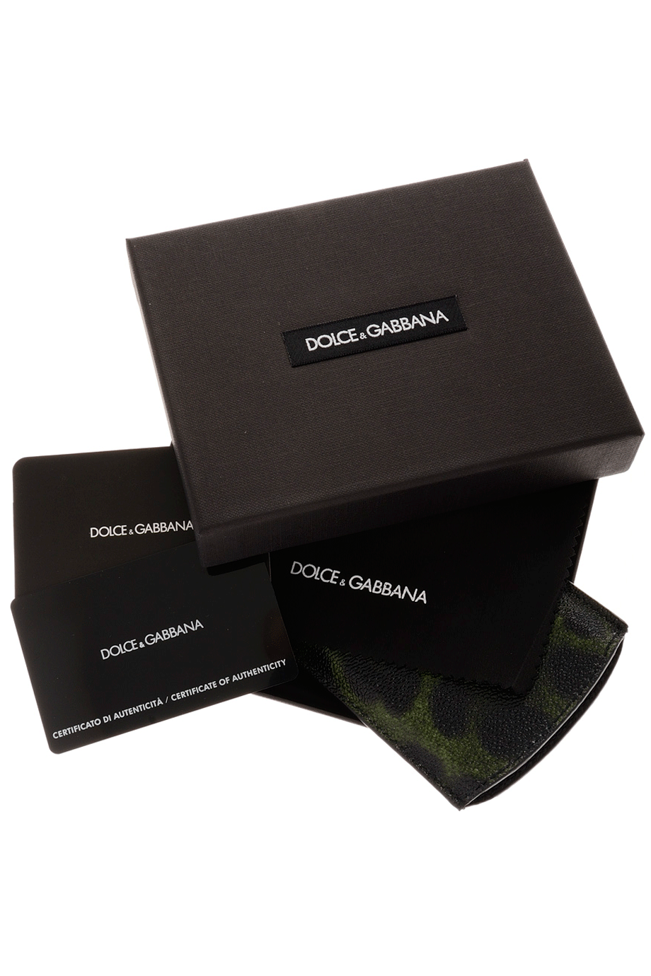 dolce and gabbana certificate of authenticity