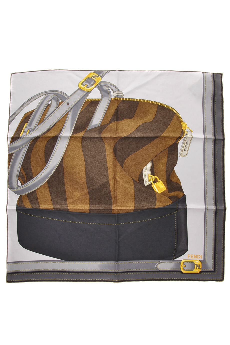 fendi bag scarf