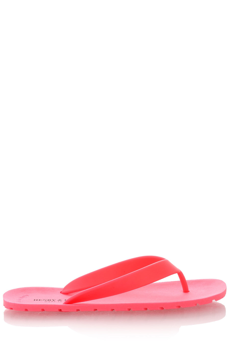 fuchsia flip flops