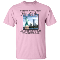 Thumbnail for It's Better To Have Lived In New York Than Moved T-Shirt - T-shirt Teezalo
