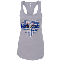 Thumbnail for North Dakota Heart City T-Shirt