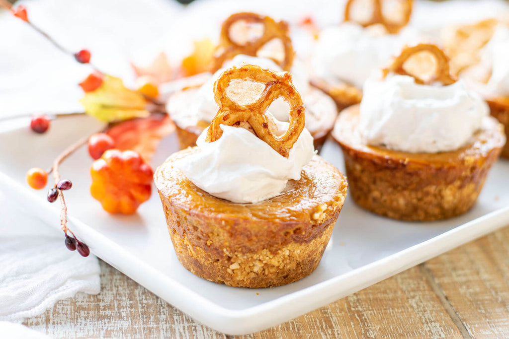 gluten free pretzel pumpkin pie