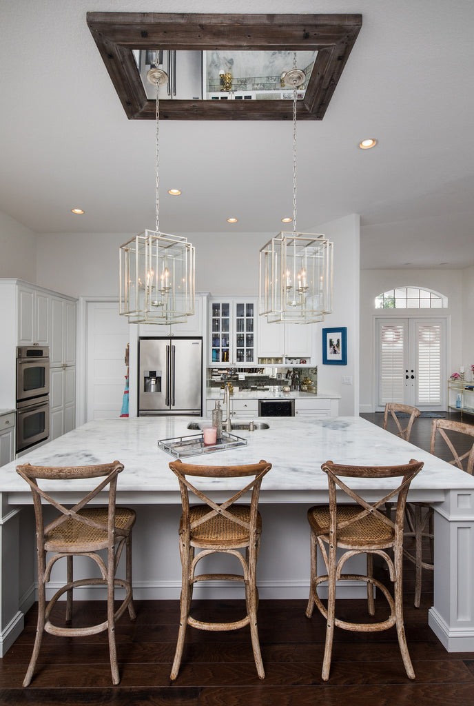 antique mirror subway tiles