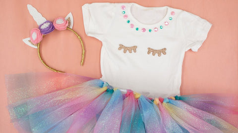 DIY Unicorn Costume with Tutu by Craftbox Girls