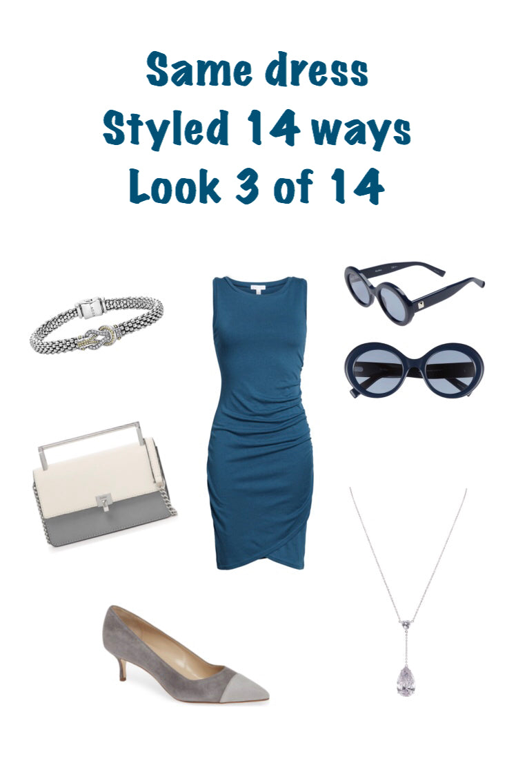 Same bodycon dress: AF 3 of 14 Swan