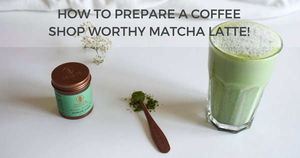 How to prepare a matcha latte