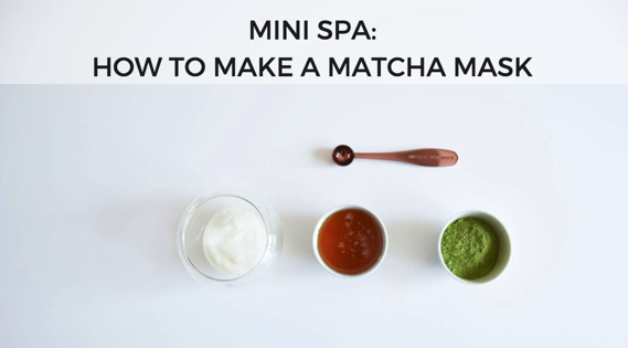 Matcha mask