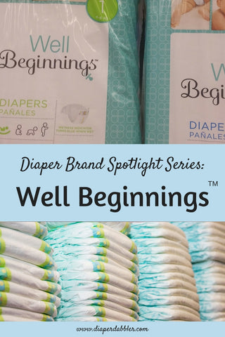 Diaper Brand Spotlight Series: Well Beginnings Pinterest