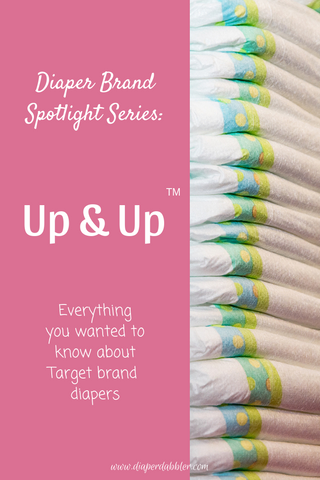 Diaper Brand Spotlight Series: Up & Up Target Pinterest