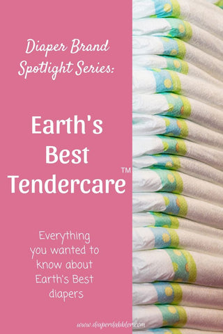 Stack of disposable diapers - Pin for Diaper Brand Spotlight Series: Earth's Best