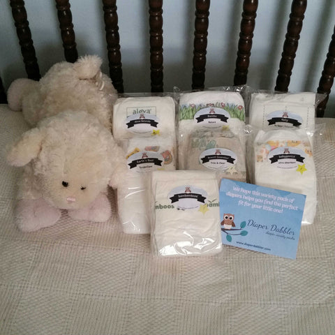 Mother Earth Variety Pack of Eco-Friendly Diaper Samples